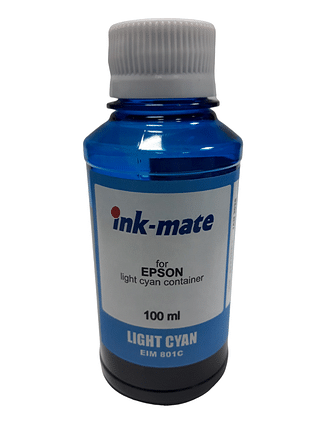 Чернила Ink-Mate EIM 801C, 100 мл светло-синие