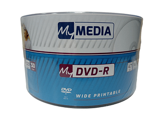 Компакт-диски DVD-R 4.7Gb 16x MyMedia Printable 50 шт. в пленке, арт. 69202