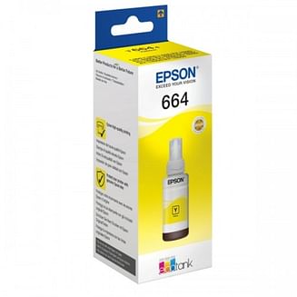 Контейнер с чернилами Epson T6644, желтый (С13Т66444А), 70 мл