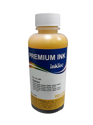 Чернила InkTec для EPSON (T6734) жёлтые (E0017-100MY) 100 мл
