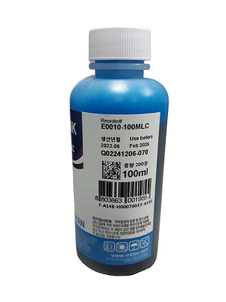 Чернила InkTec для EPSON (T0825/T0815/T0805) светло-синие (E0010-100MLC) 100 мл