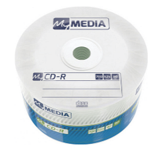 Компакт-диски CD-R 700Mb MyMedia 52x, 50 шт. в пленке, арт. 69201
