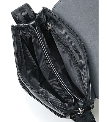 Сумка мужская 45523 (черный/серый)