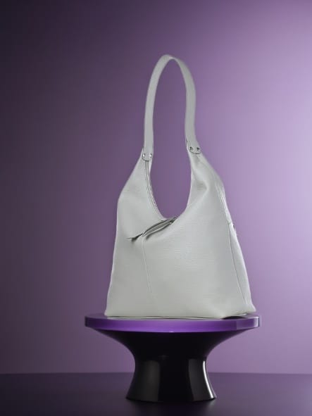 Сумка женская модель 324 (СЕРО-БЕЖЕВЫЙ)