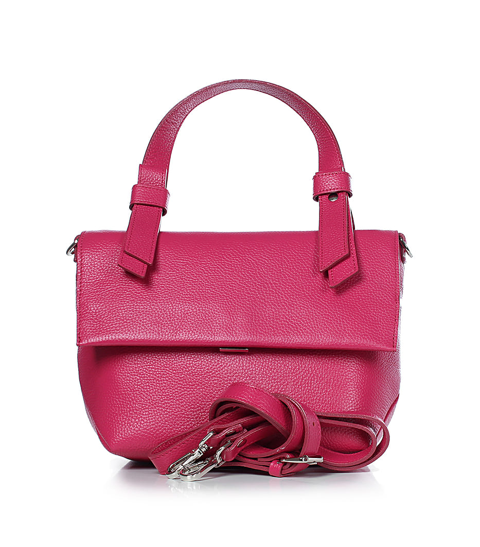 Сумка женская модель 56424 (ФУКСИЯ/КОРИЧН)