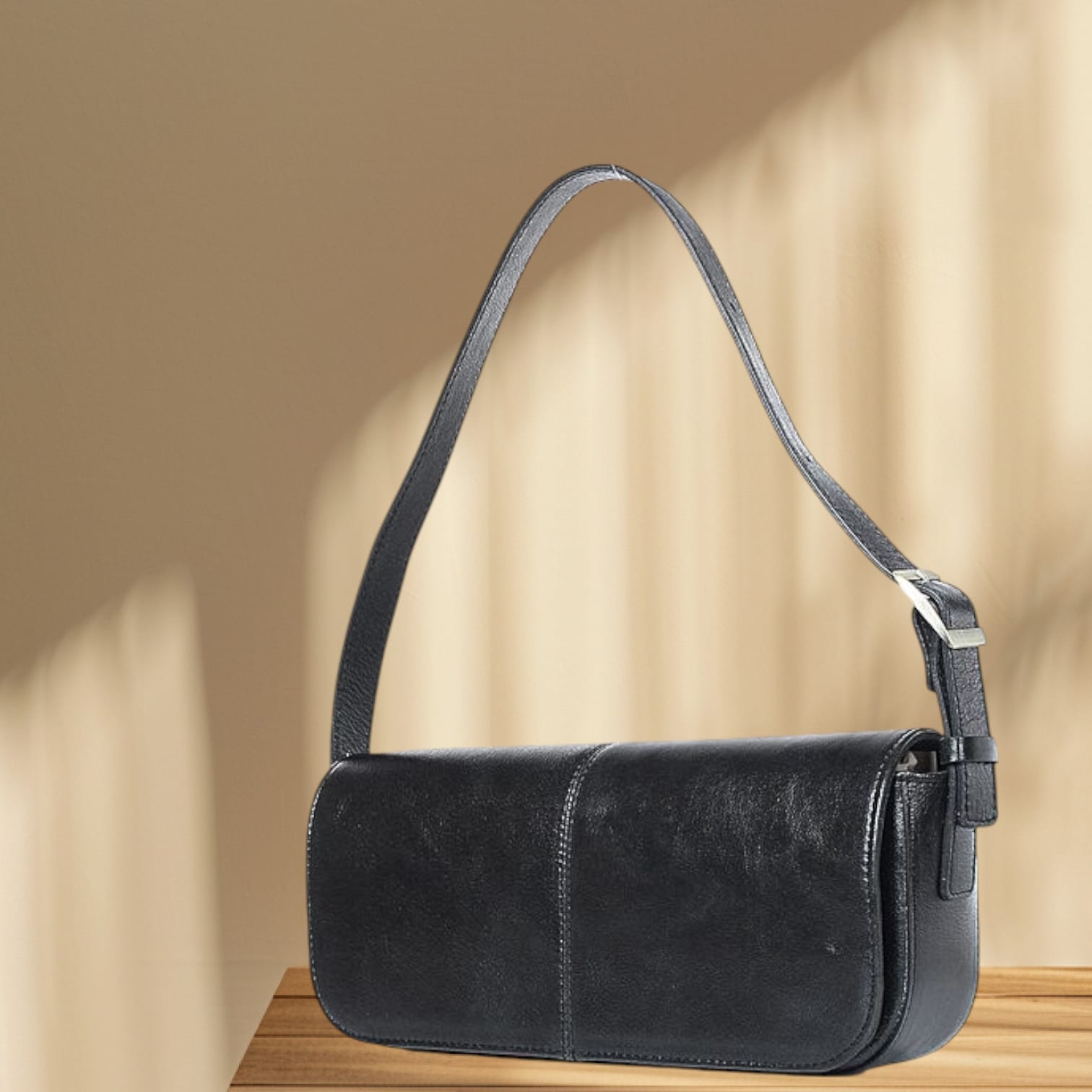 Сумка женская 23624 (Чёрный/серый)