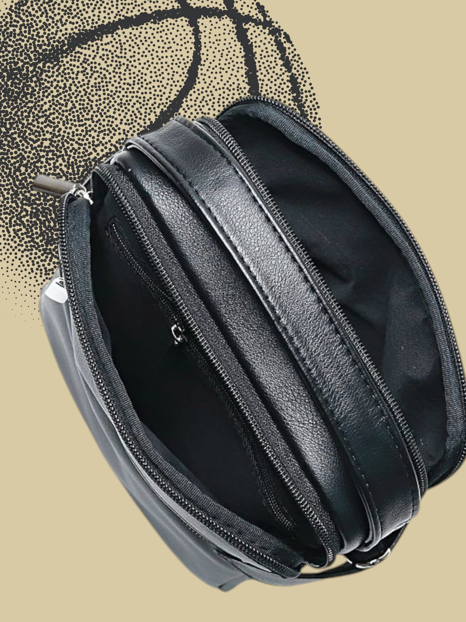 Сумка мужская 6311 (чёрный)