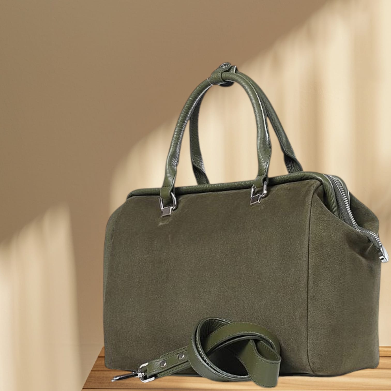 Сумка женская 45422 (ОЛИВКОВЫЙ)