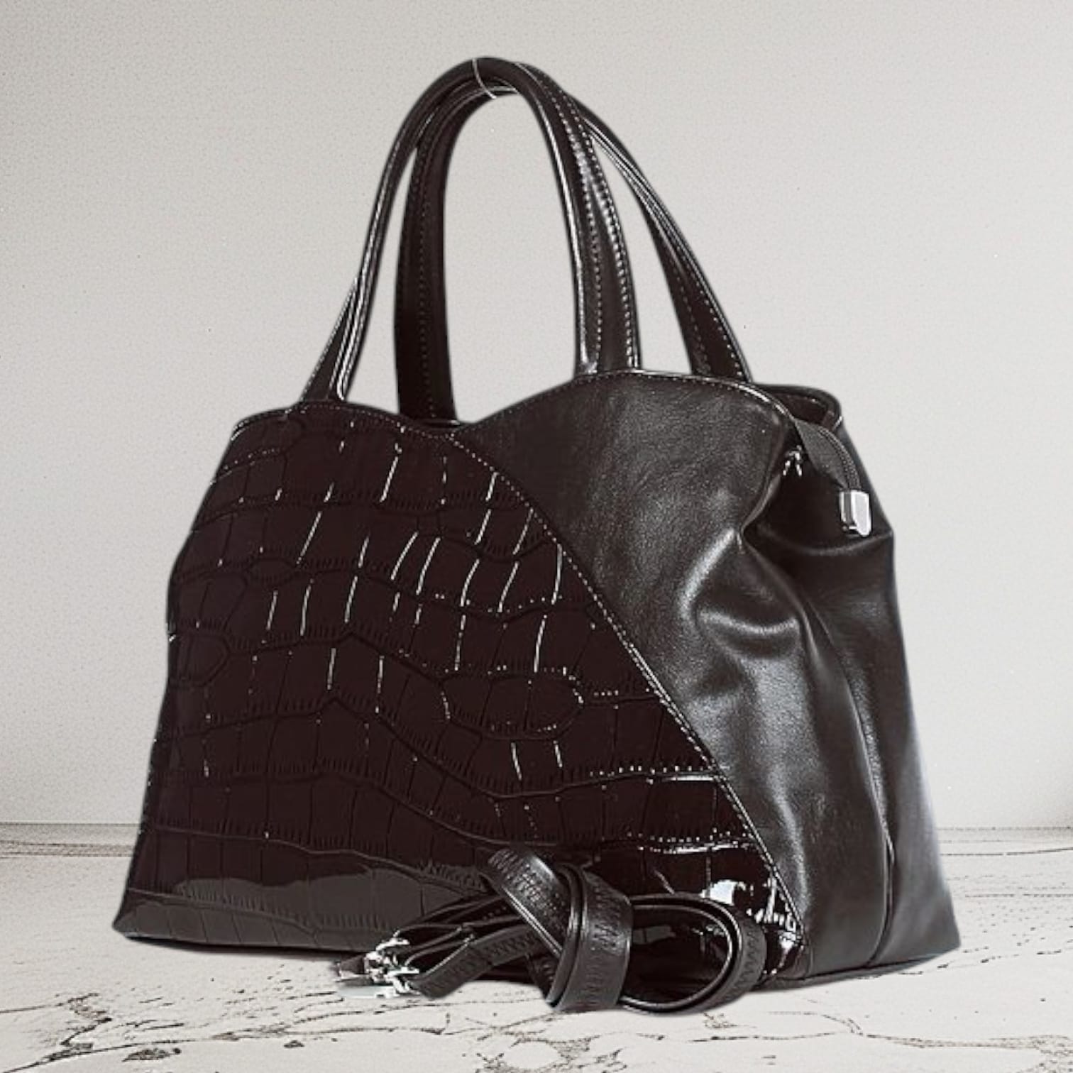 Сумка женская 12324 (кор.т/коричн)