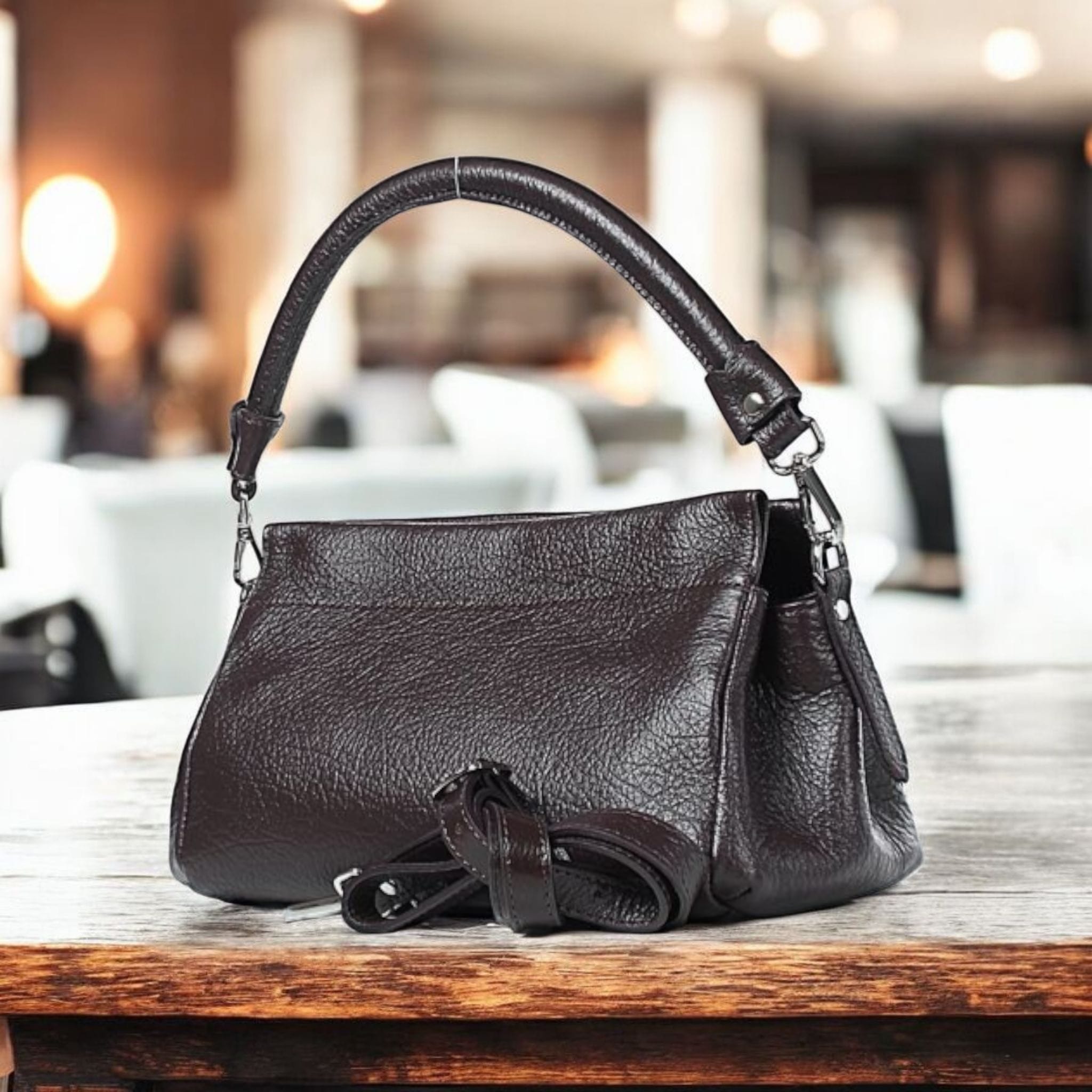 Сумка женская 224 (шоколад)