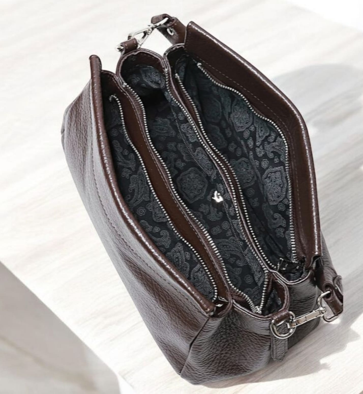 Сумка женская 224 (шоколад)