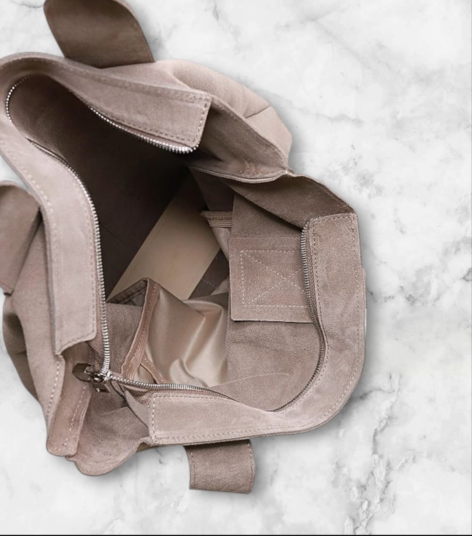 Сумка женская 38924 (СЕРО-КОРИЧНЕВЫЙ)