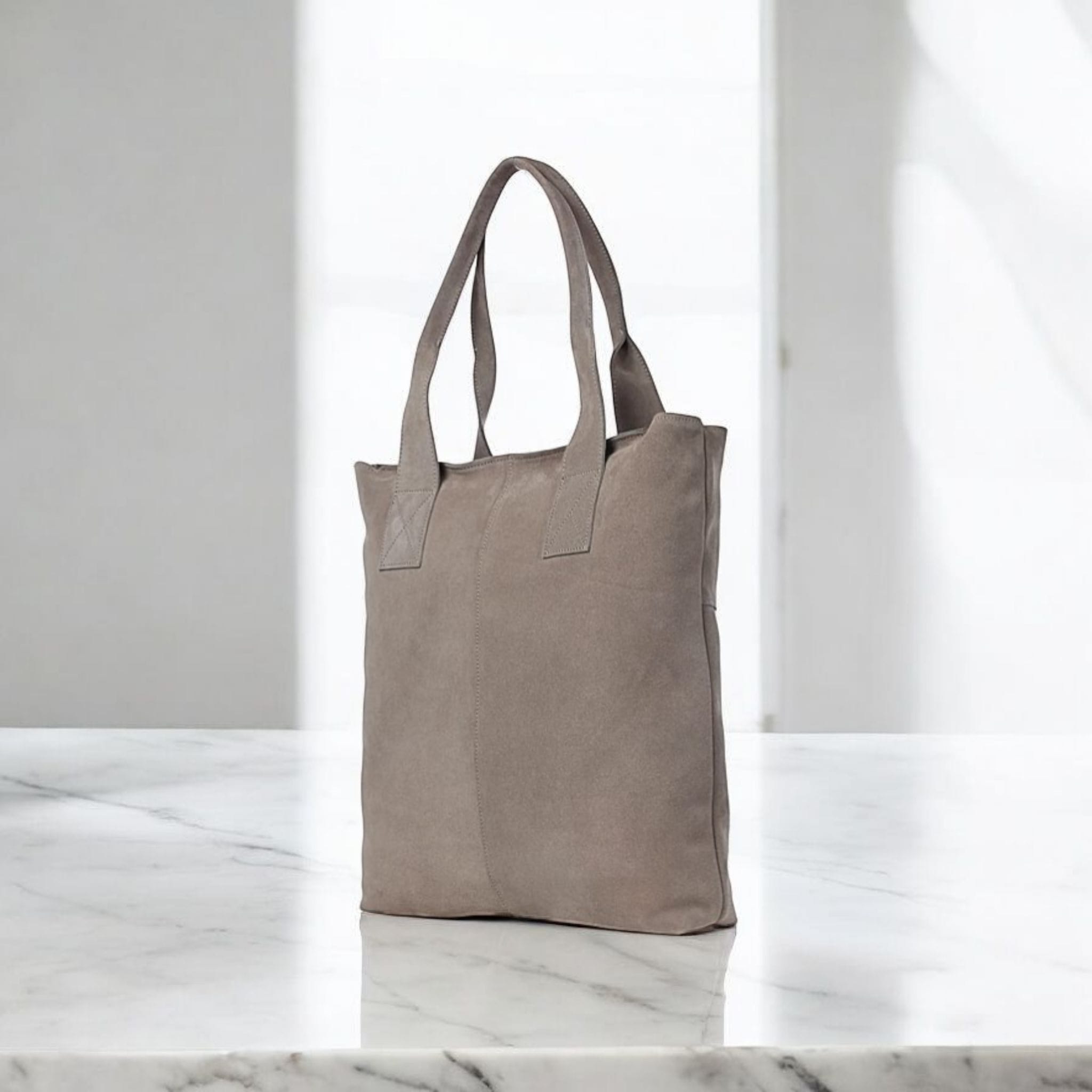 Сумка женская 38924 (СЕРО-КОРИЧНЕВЫЙ)