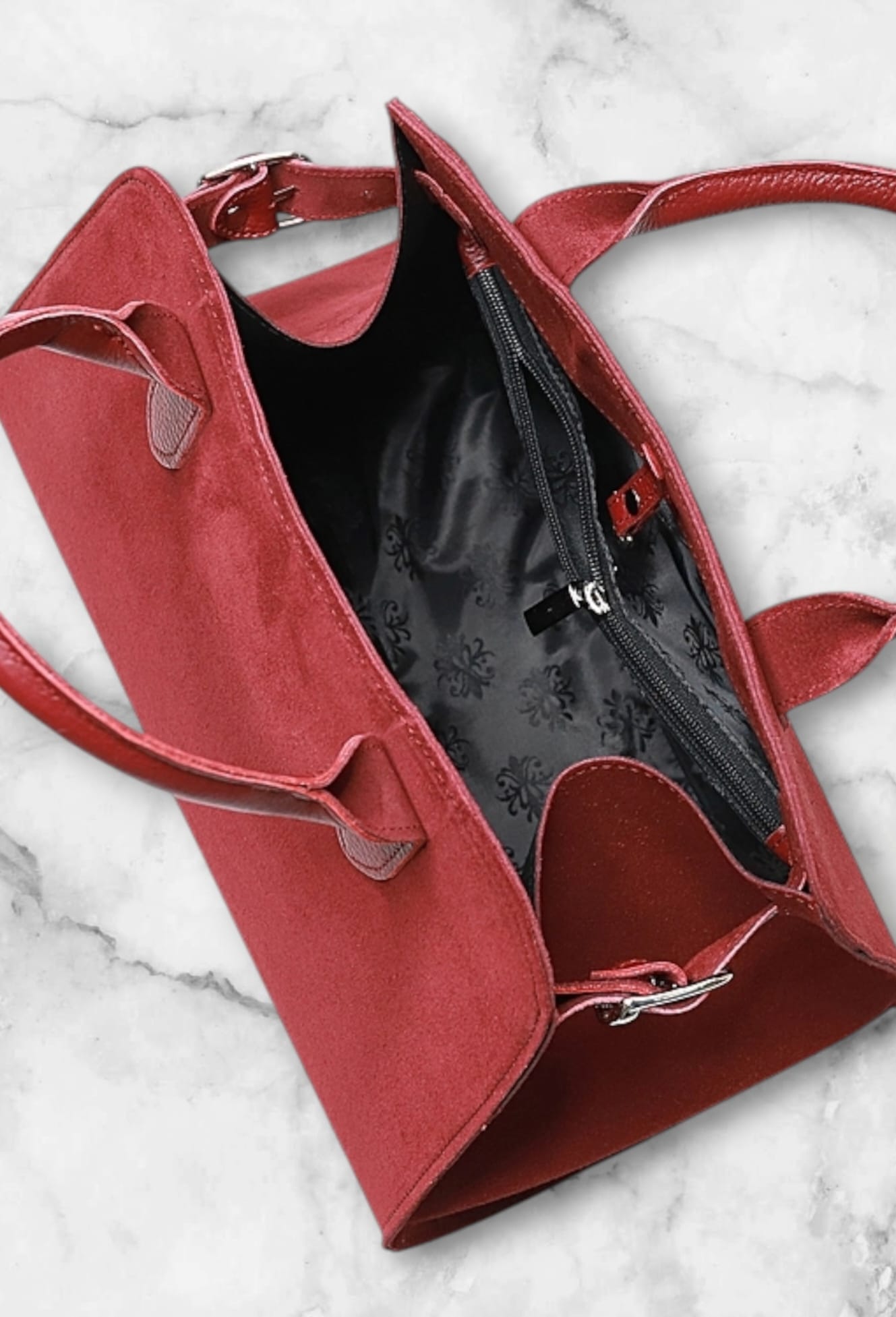 Сумка женская 24124 (бордо)