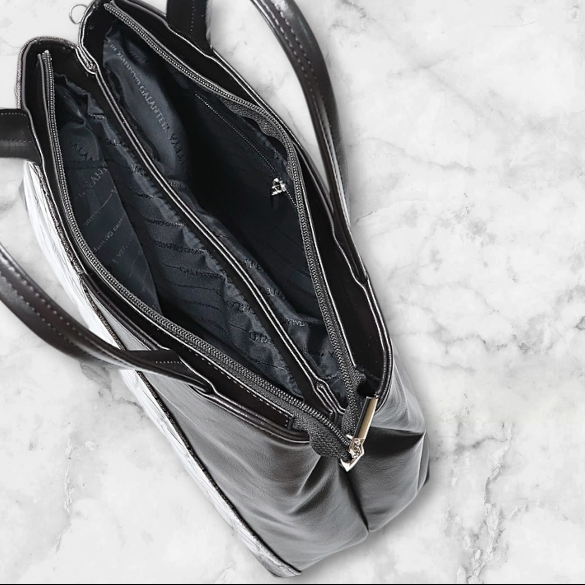 Сумка женская 12324 (кор.т/серый)