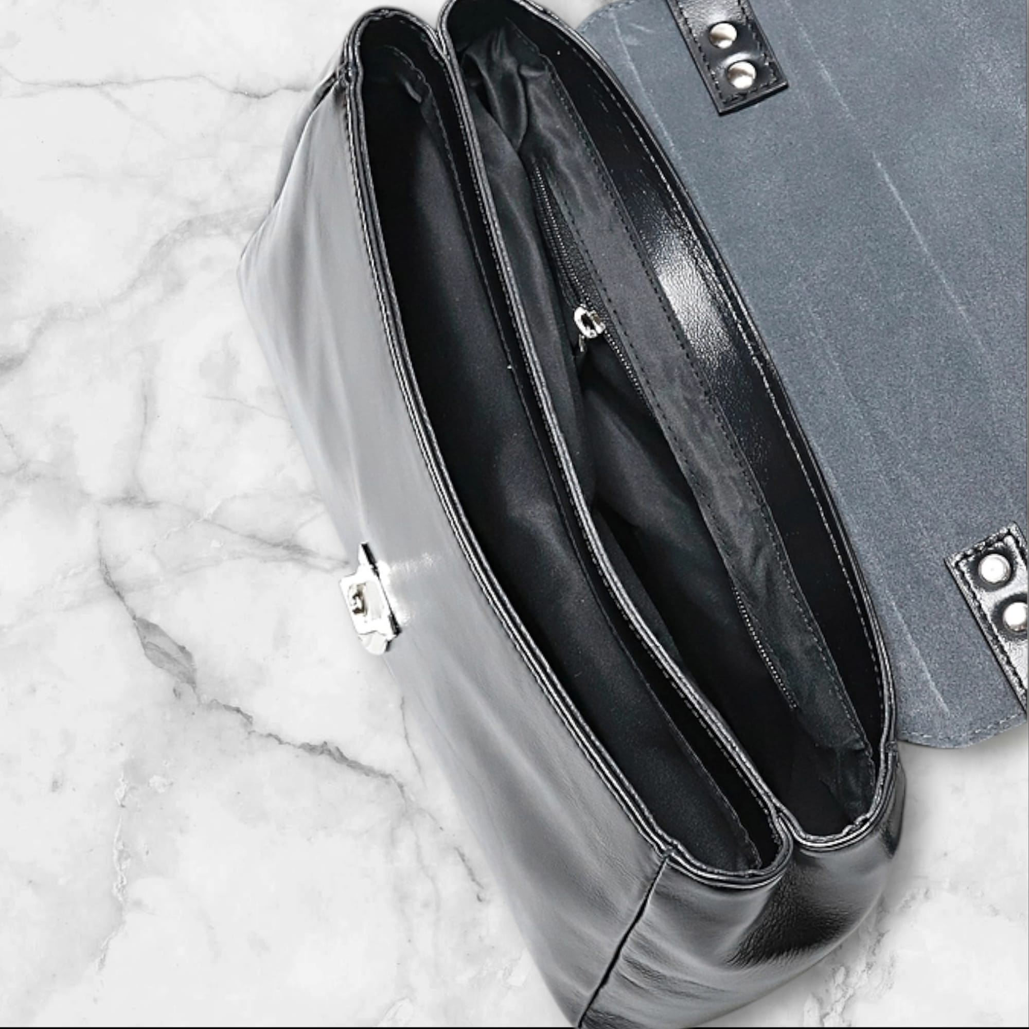 Сумка женская 23424 (черный/серый)