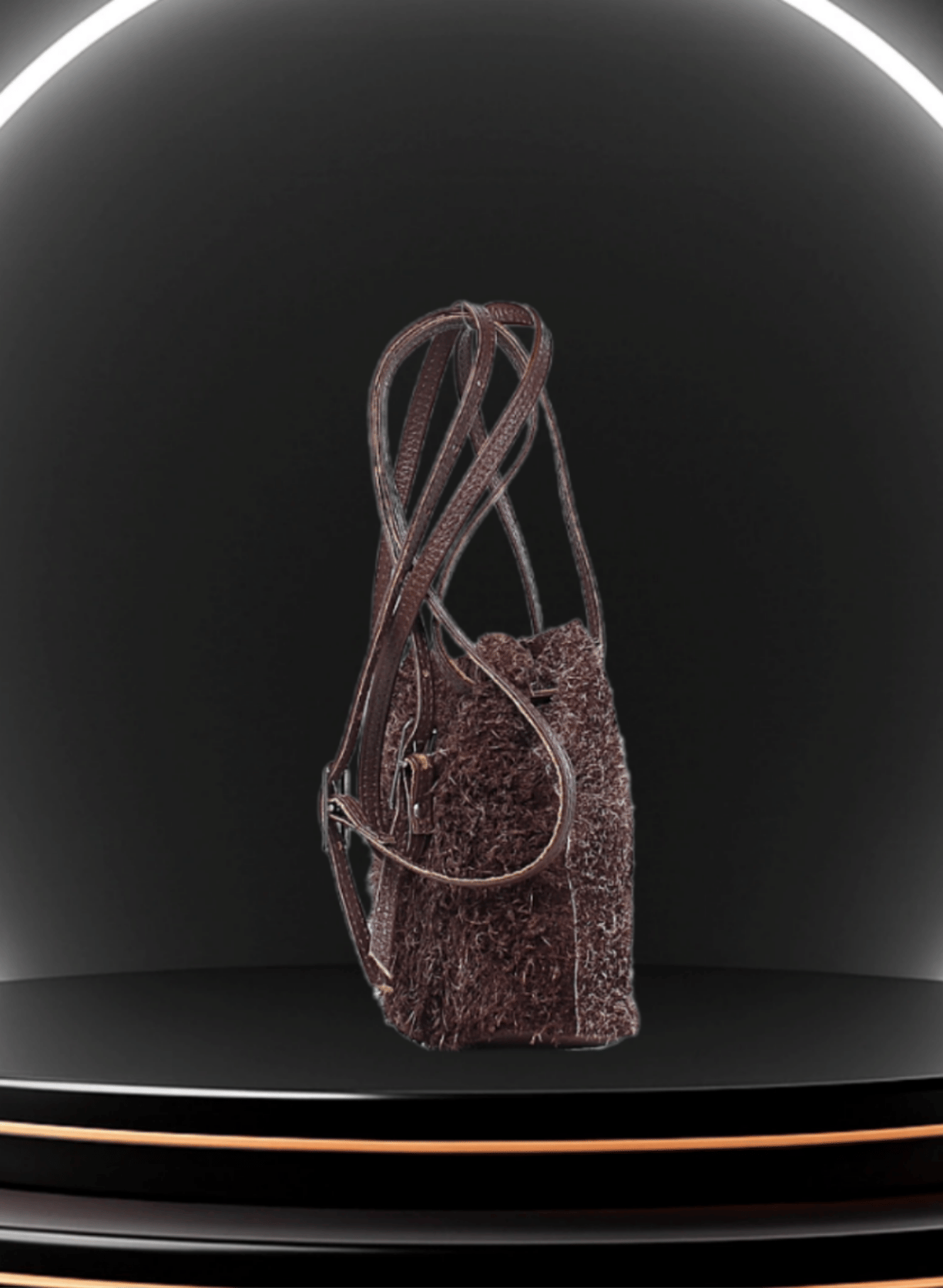 Сумка женская 3825 (коричневый)