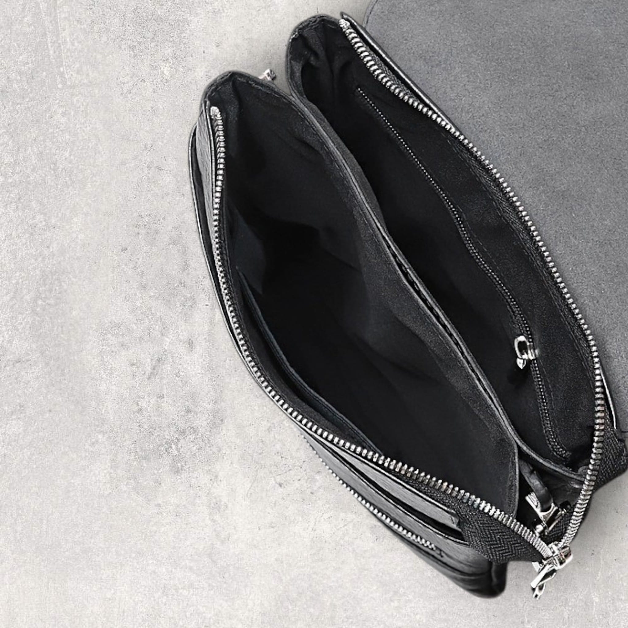 Сумка мужская 28622 (черный/серый)