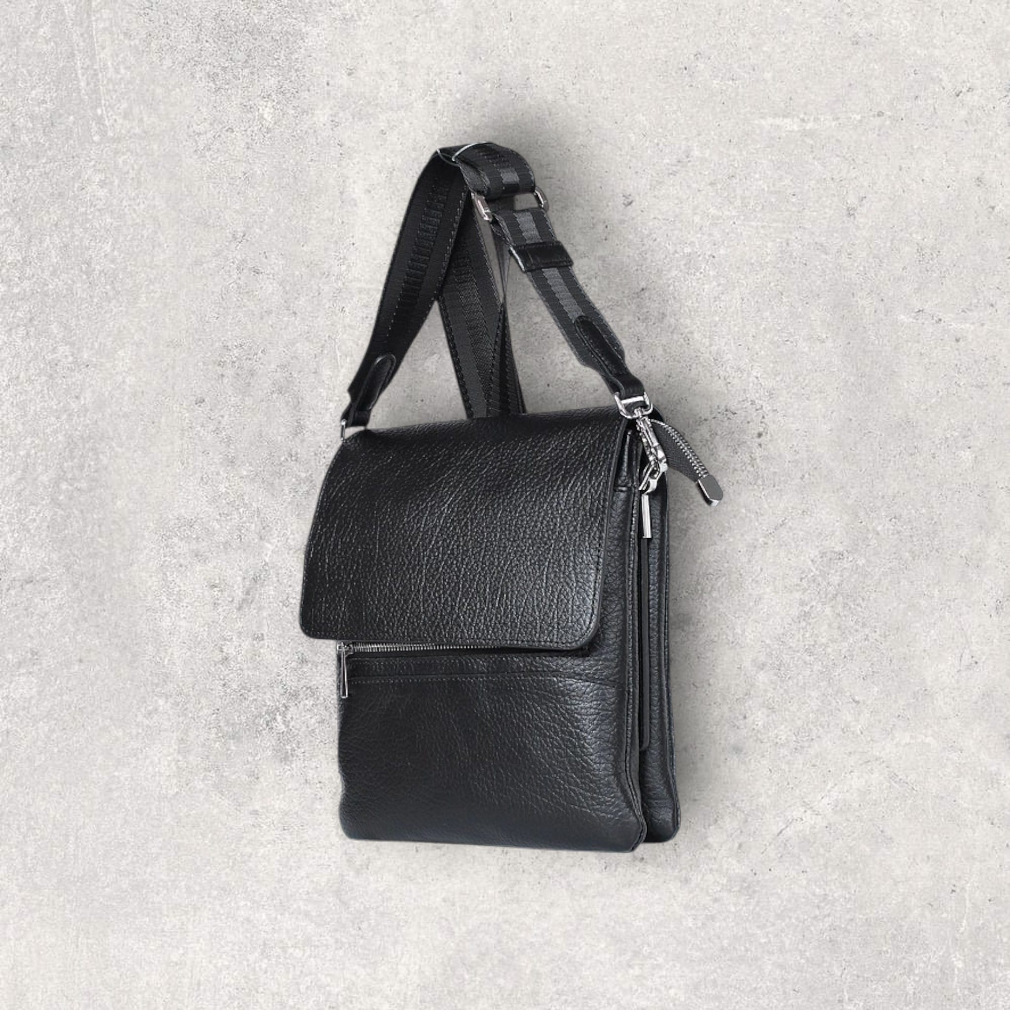 Сумка мужская 28622 (черный/серый)