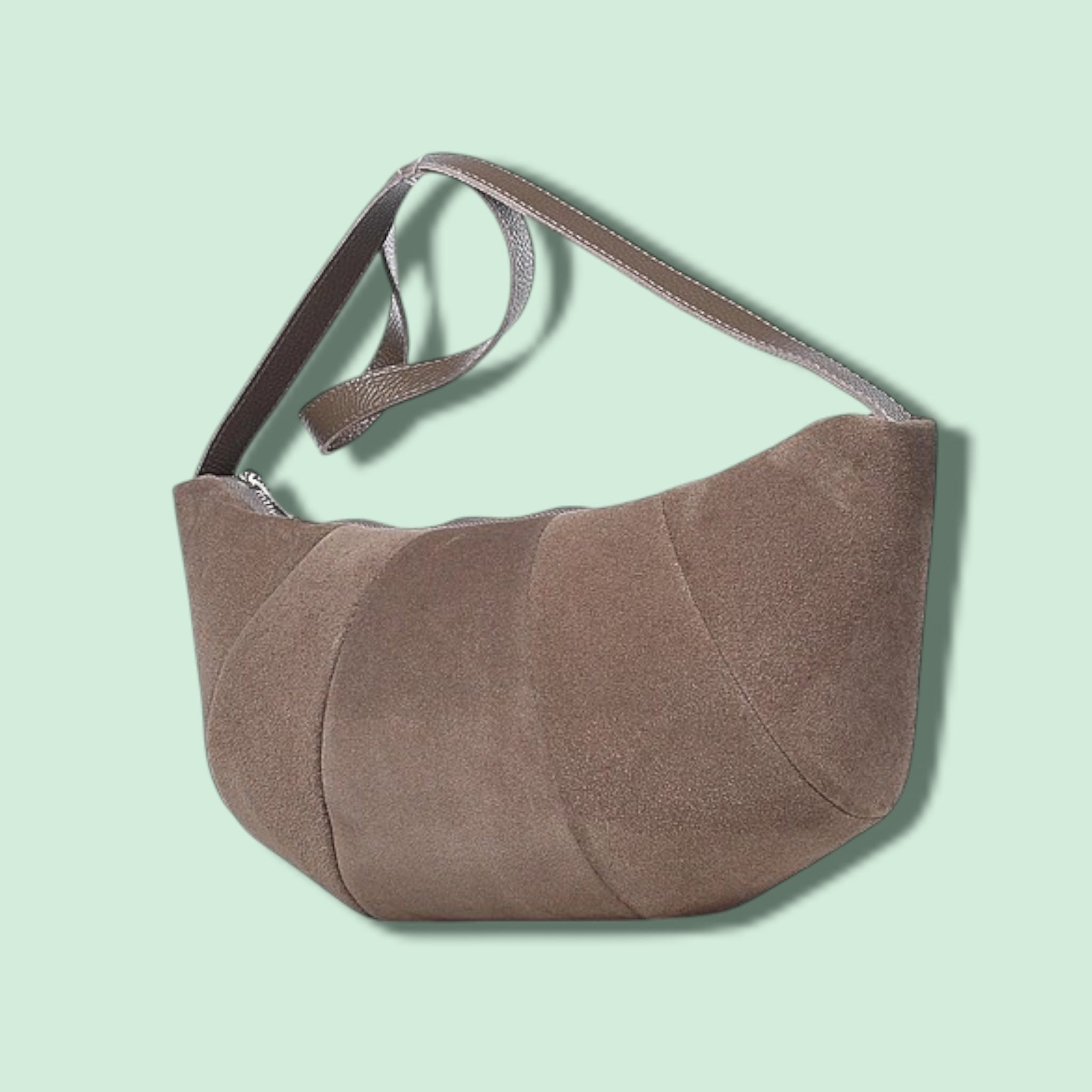 Сумка женская 32825 (серкор/коричн)