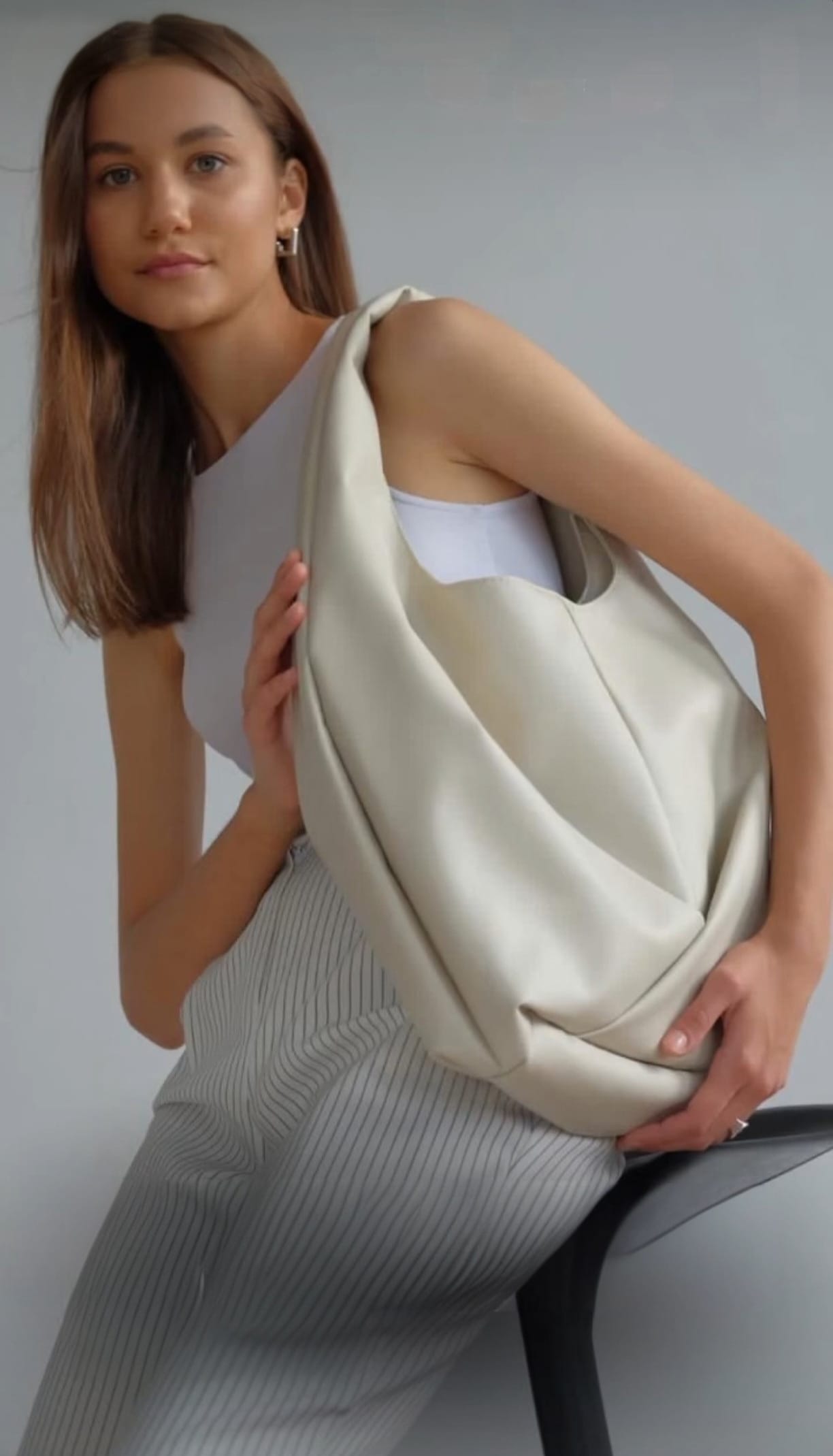 Сумка женская Mirai слоновая кость