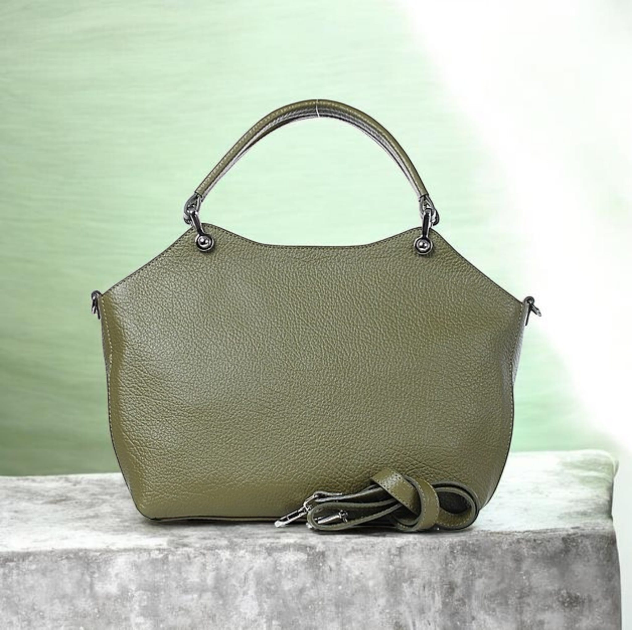 Сумка женская 2425 (ОЛИВКОВЫЙ)