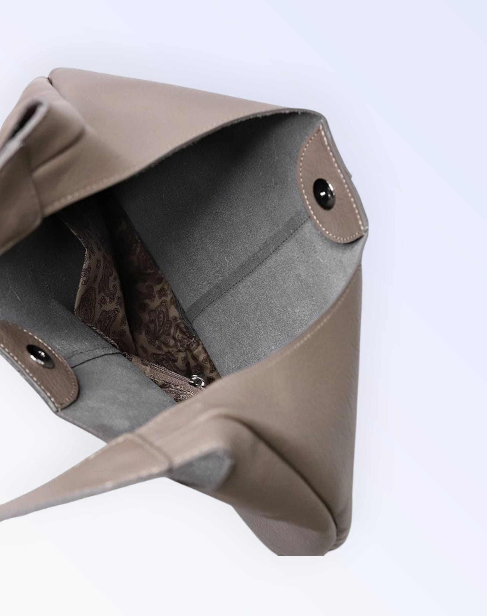 Сумка женская 24323 (СЕРО-КОРИЧНЕВЫЙ)