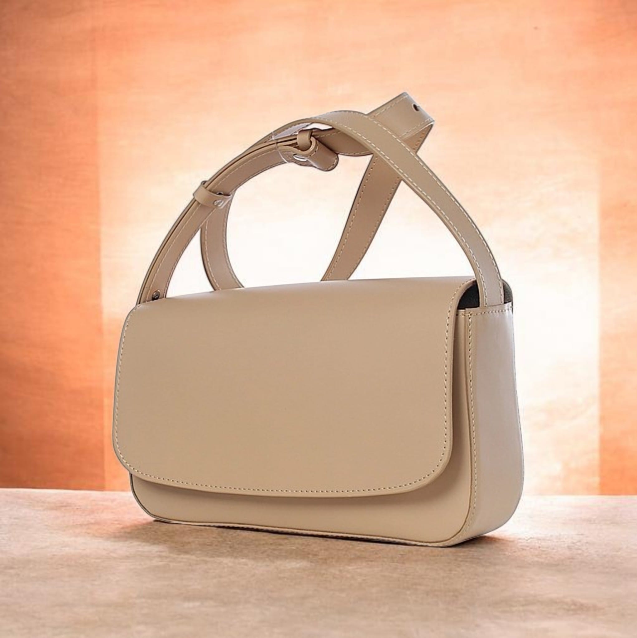 Сумка женская 29124 (песочно-бежевый)