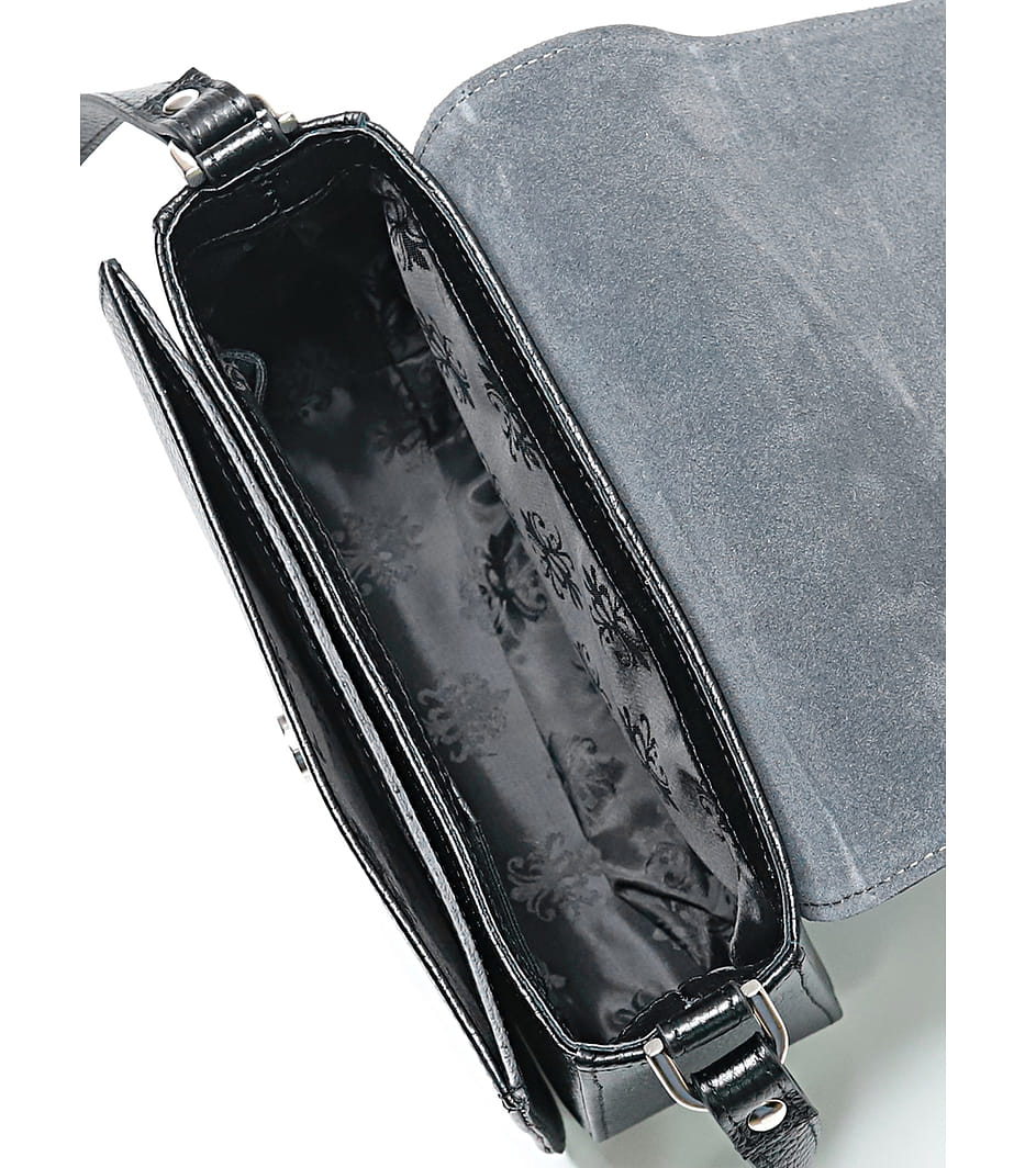 Сумка женская 41224 (ЧЕРНЫЙ/СЕРЫЙ)