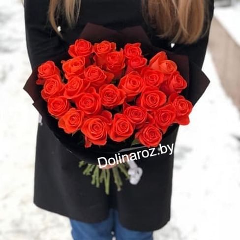Букет роз "WOW" 25 роз