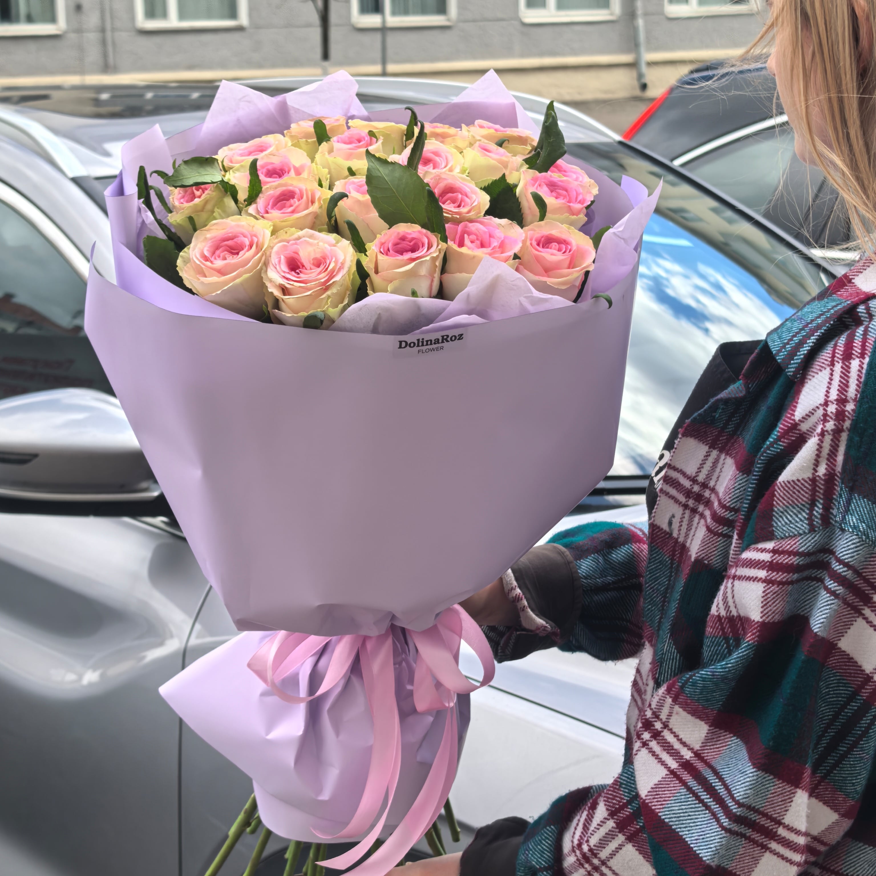 Букет "Впечатление" 21 роза