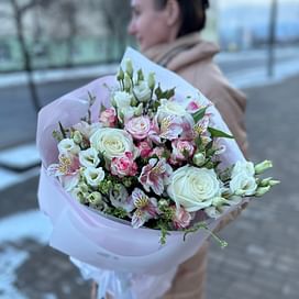 Букет цветов "Навсегда"