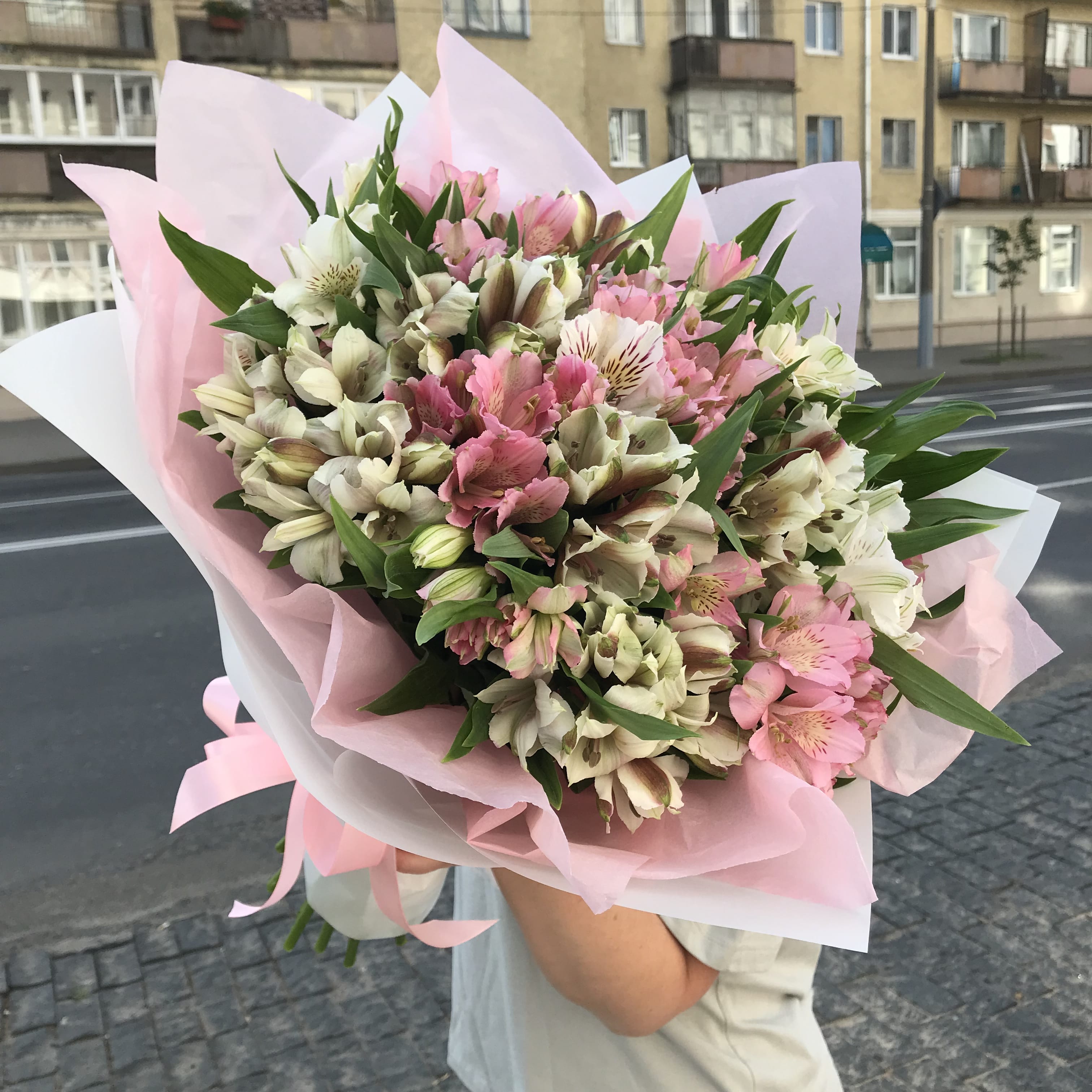 Букет из альстромерий "Идеал" 21 шт.