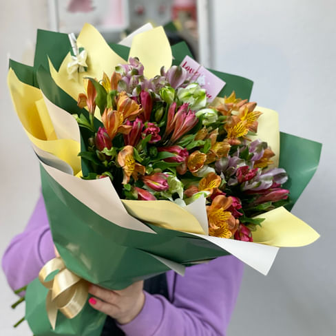 Букет из альстромерий "Жанет" 11 шт.