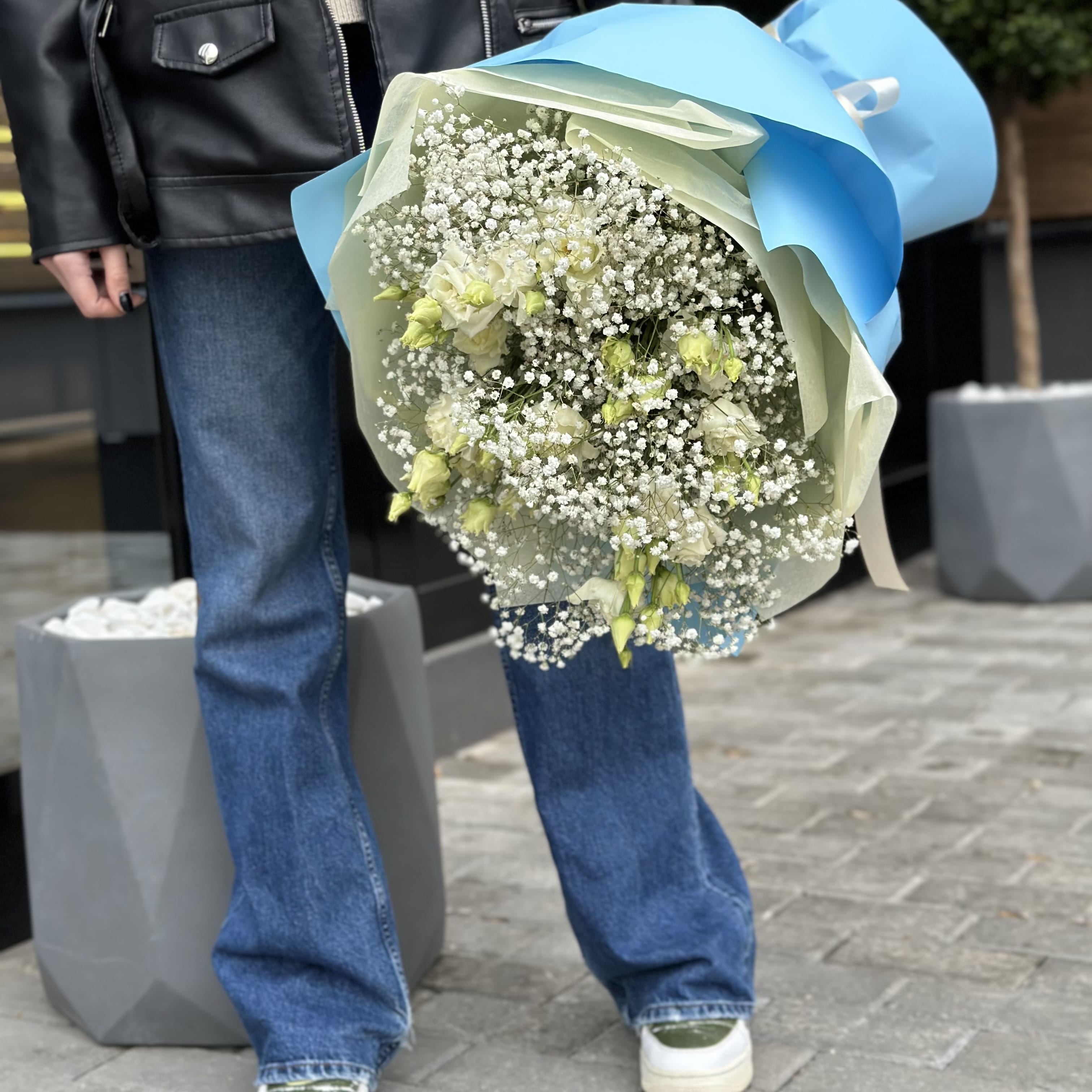 Букет из гипсофилы "Надежда"