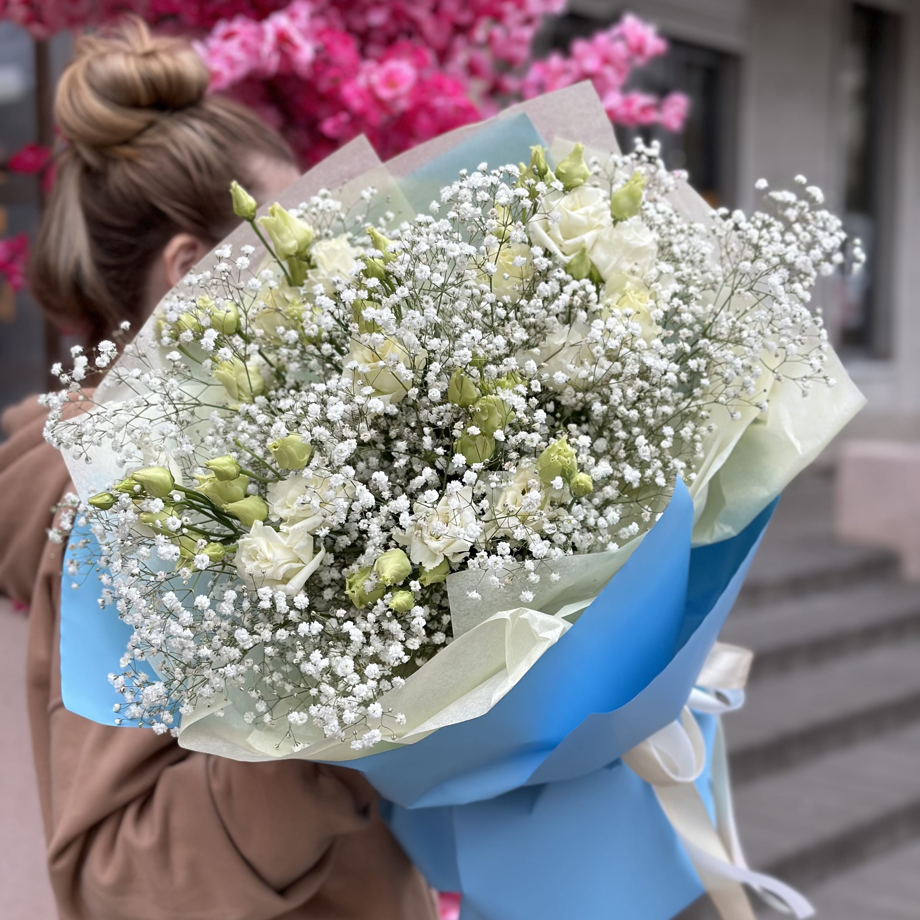 Букет из гипсофилы "Надежда"