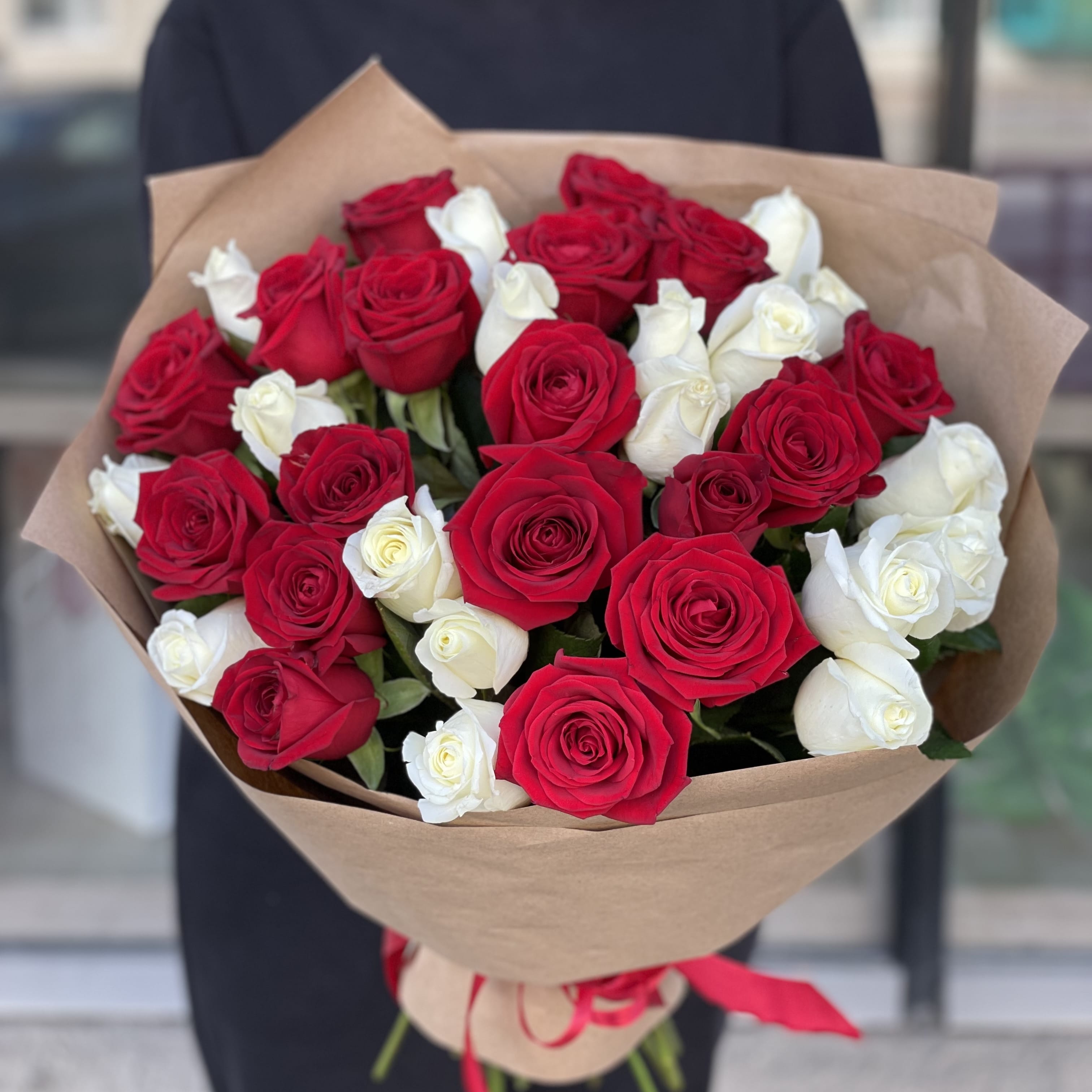 Букет "Эсмиральда" 35 роз