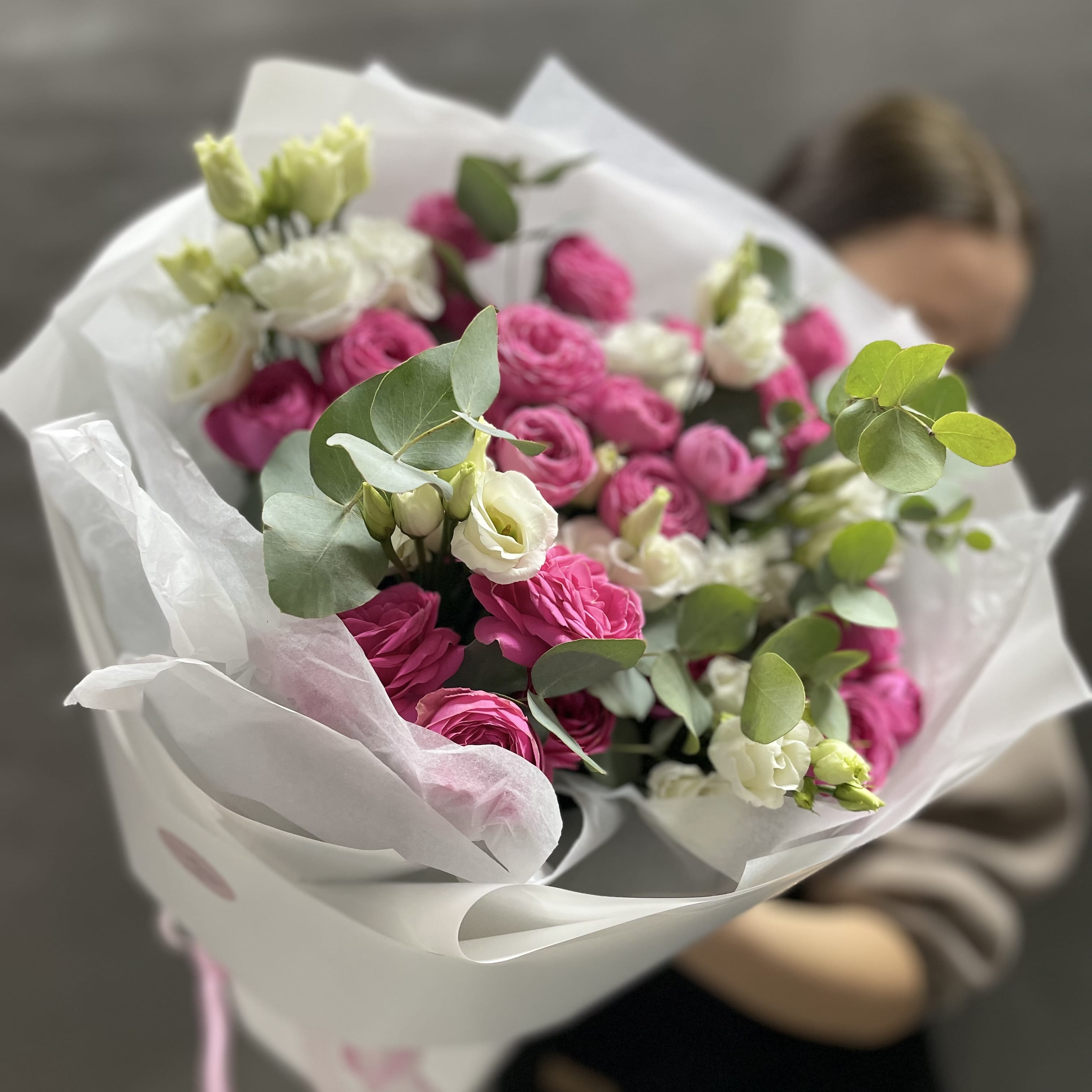 Букет "Услада" Кустовые розы