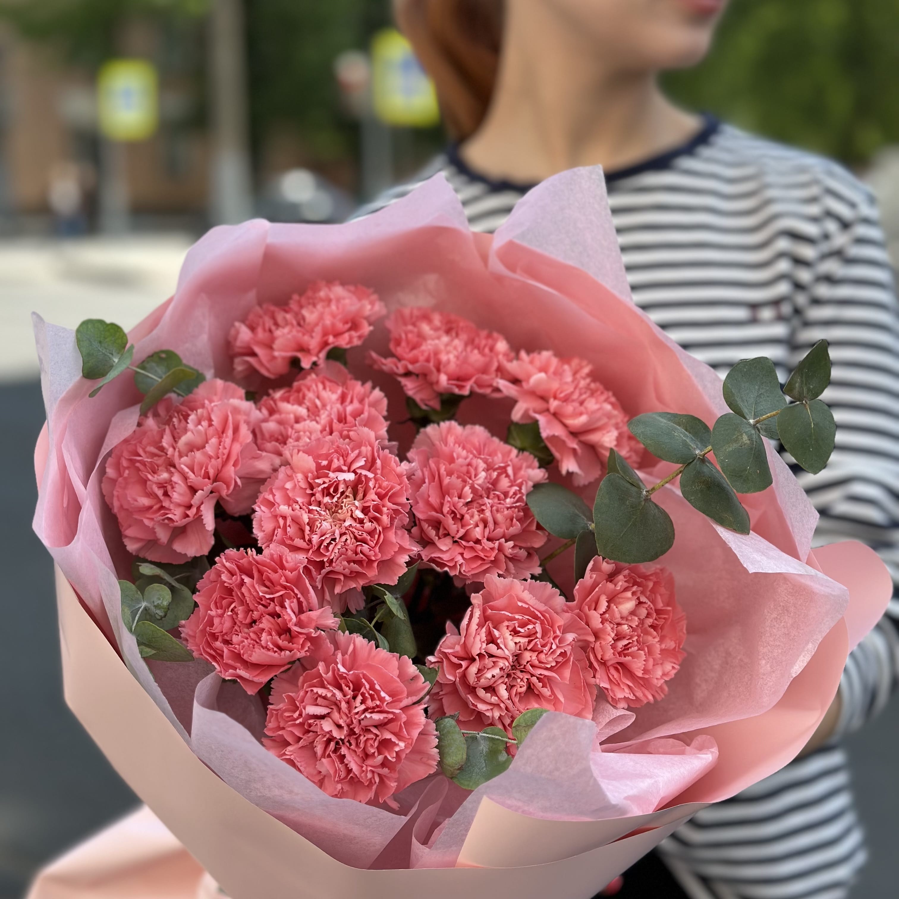 Букет гвоздик "Желание" 11 шт.