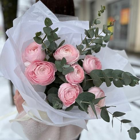Букет цветов "Рапунсель"