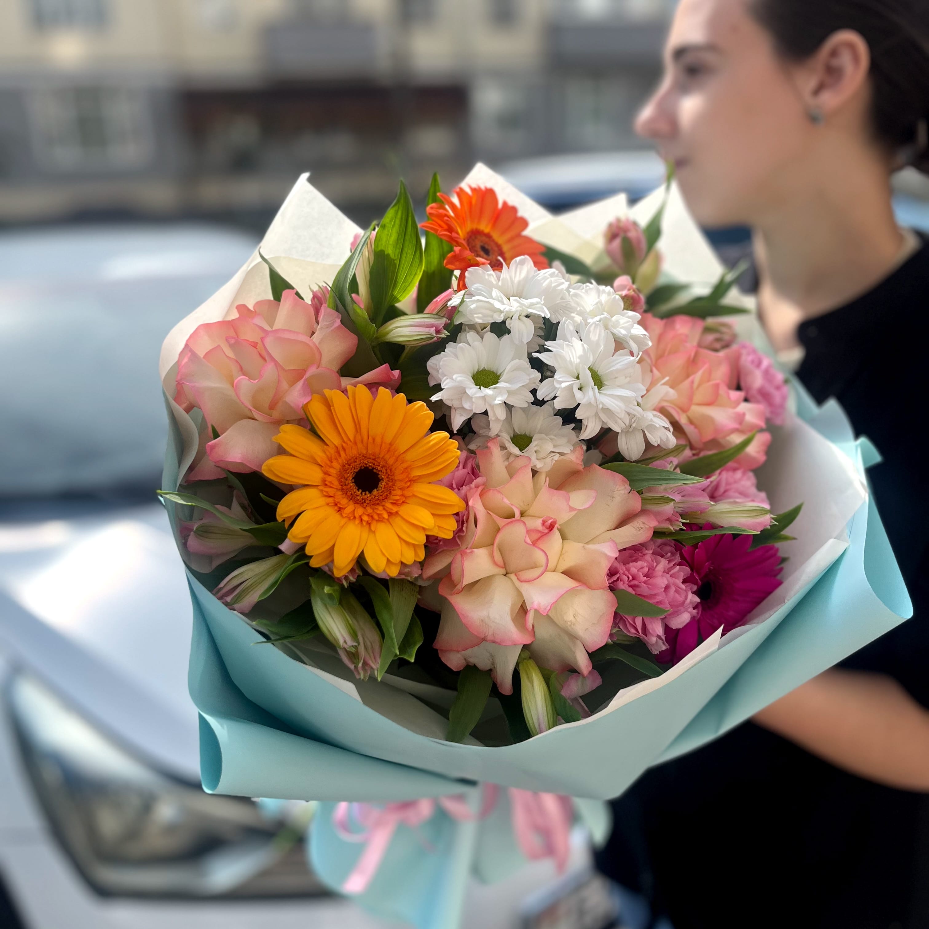 Букет цветов " Собрание чувств"