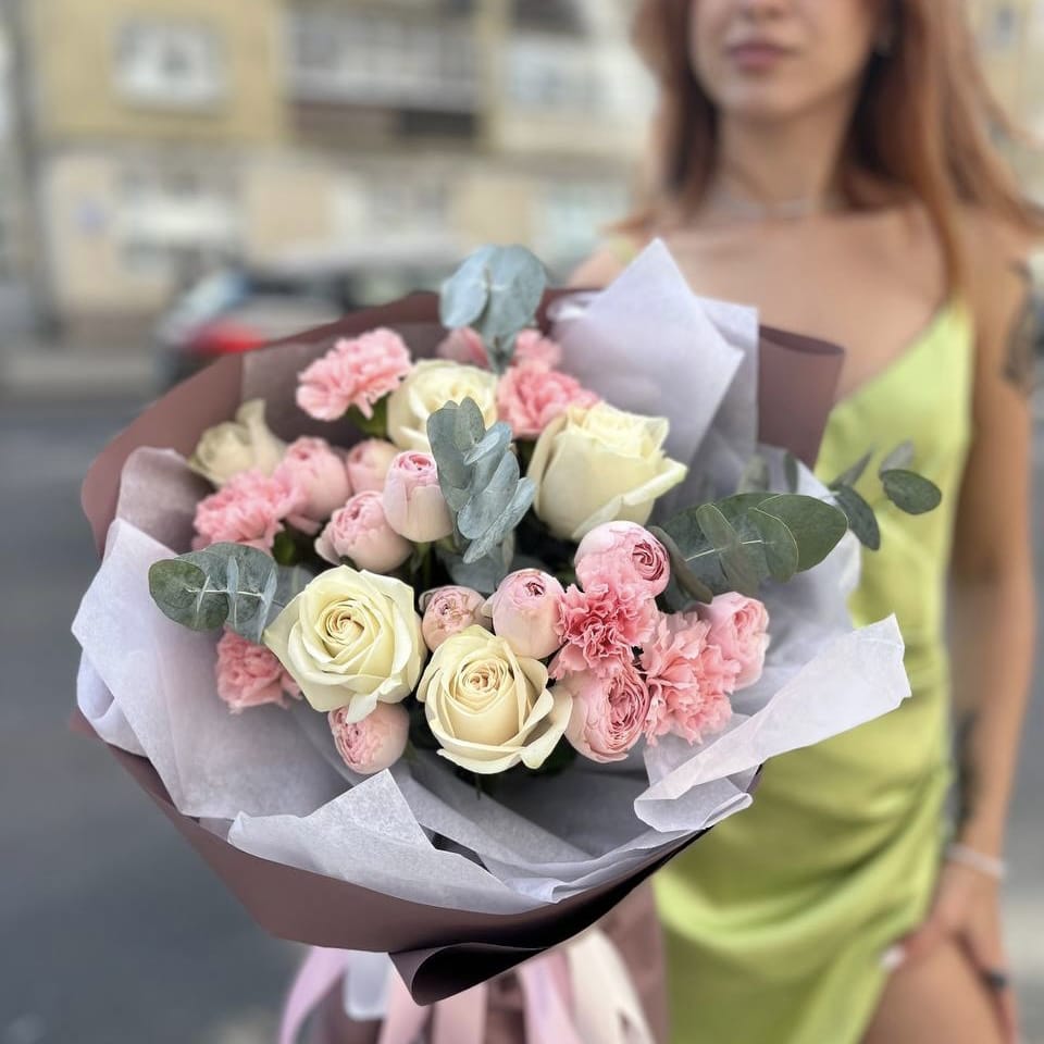 Букет цветов "Таинственный"