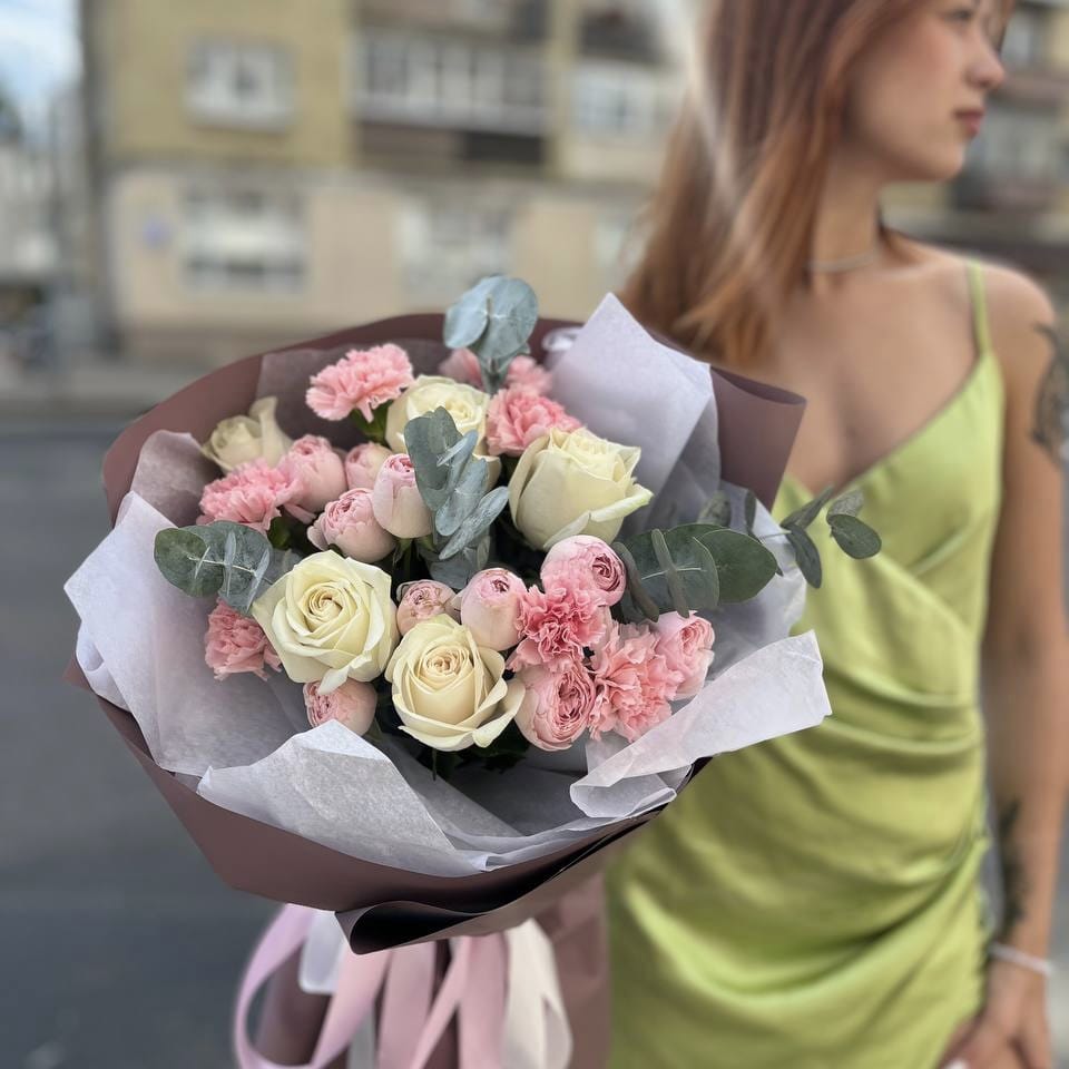 Букет цветов "Таинственный"