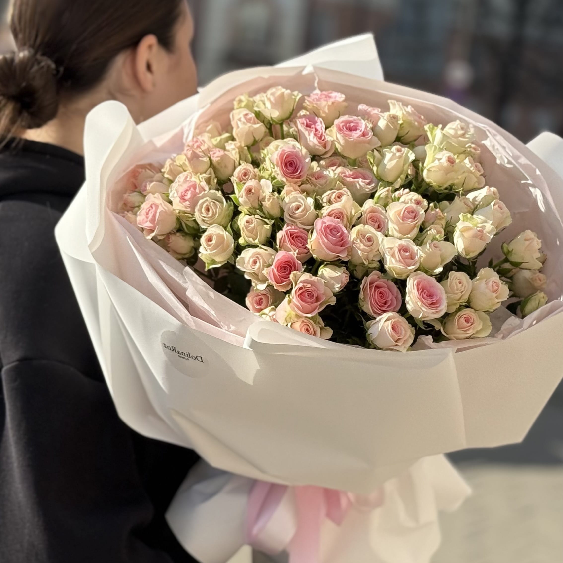 Букет "Алекс" 11 шт. Кустовые розы