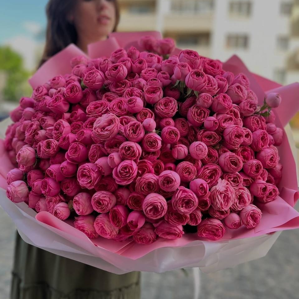 Букет роз "Дарю любовь" 81 шт.