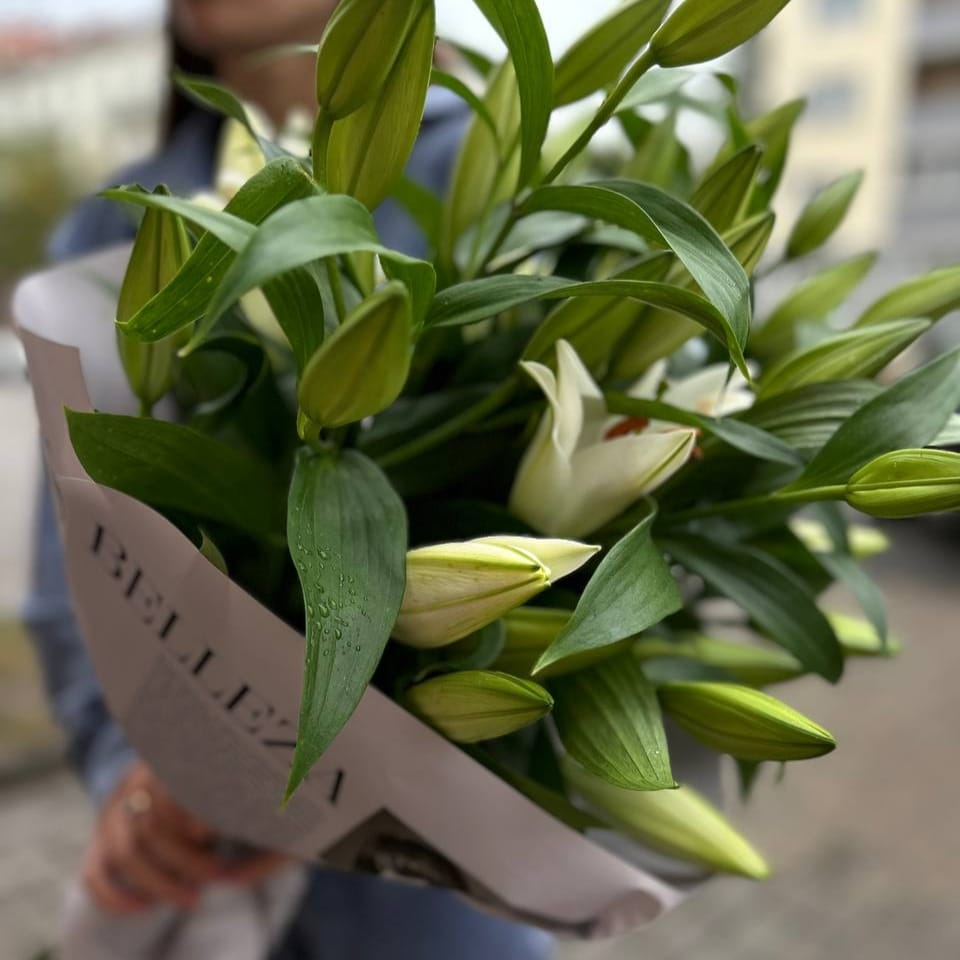 Букет из лилий "Шик" 5 шт