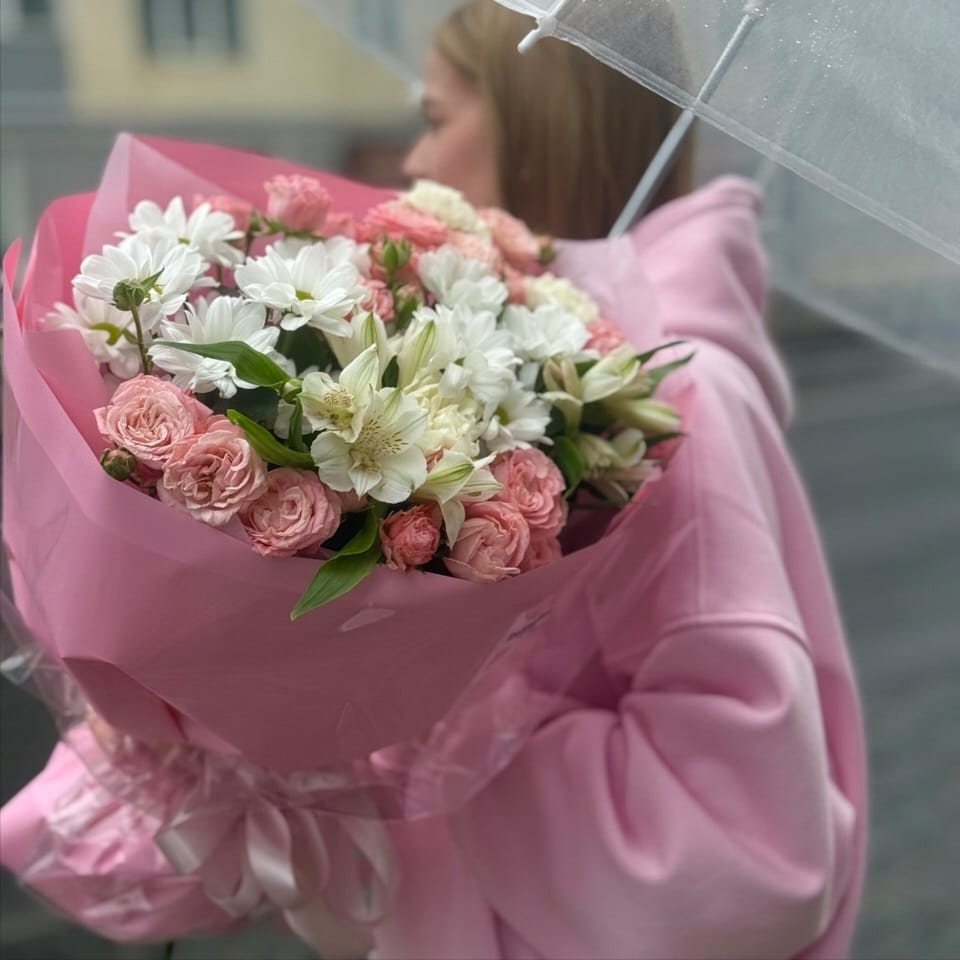 Букет цветов "Балерина" 13 шт