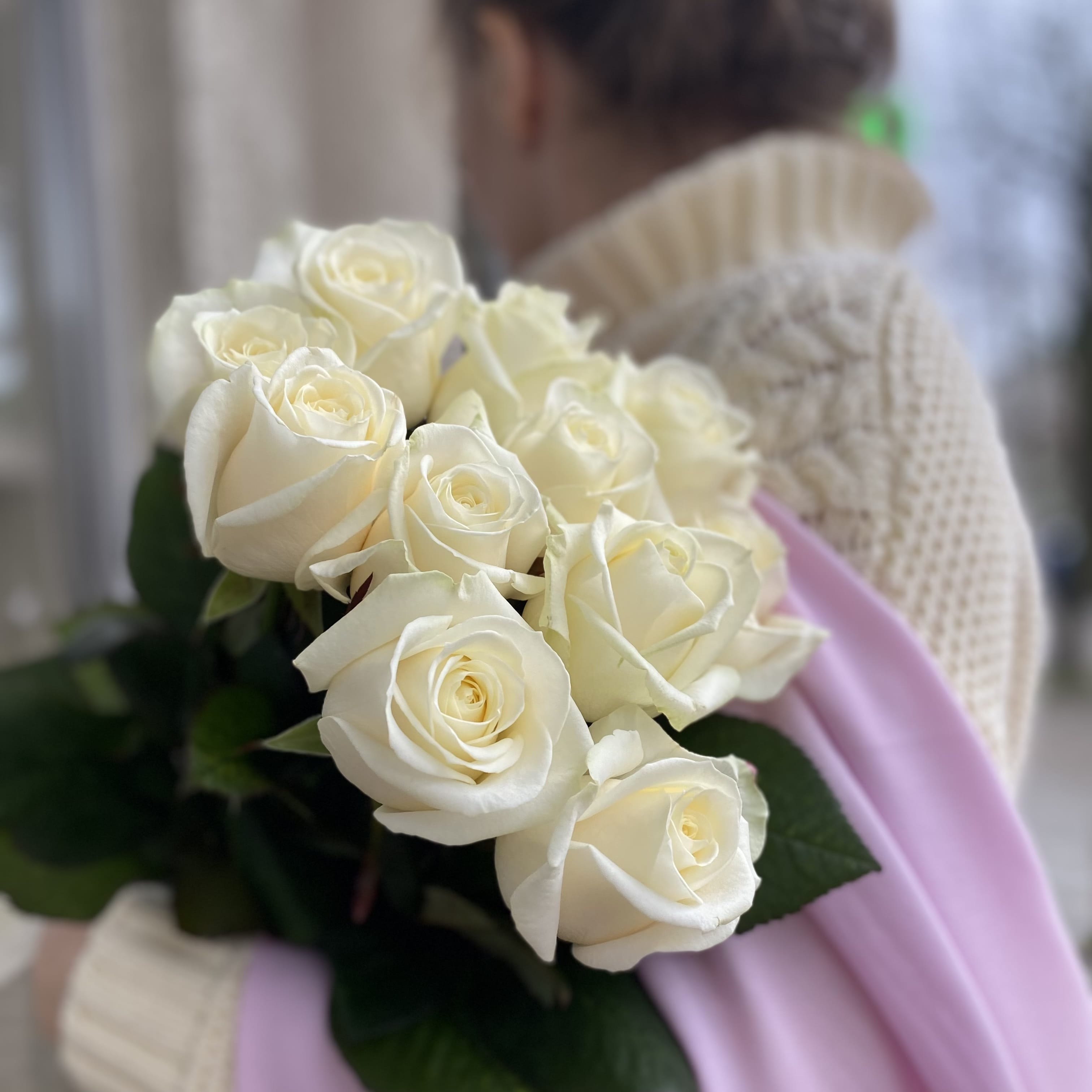 Букет из роз «Анабель» 11 роз