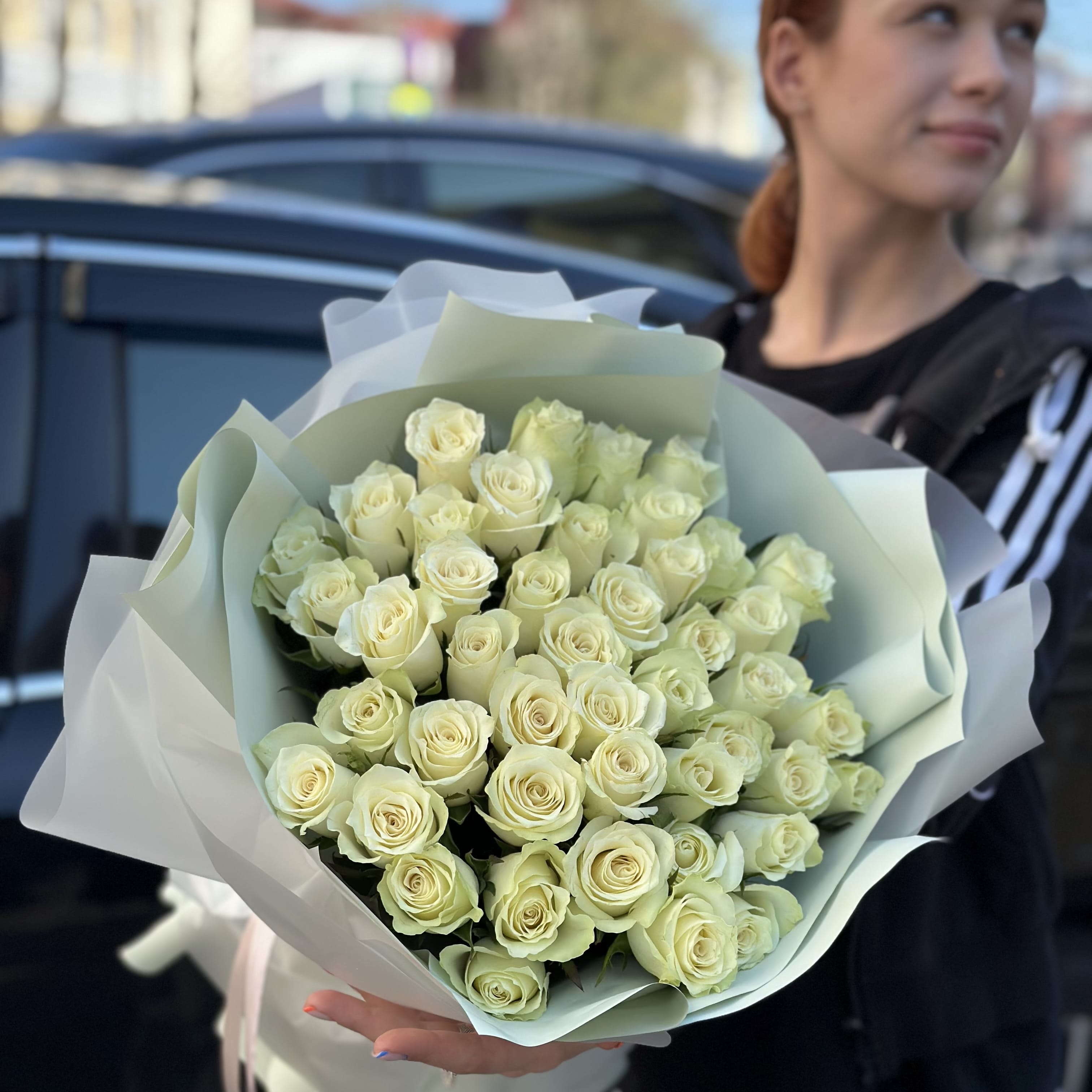 Букет роз "Моно" 41 роза