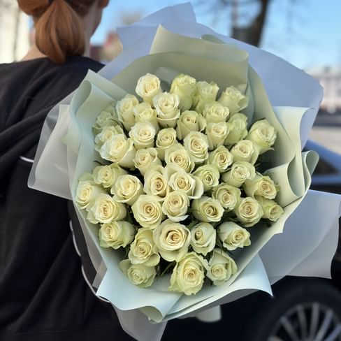 Букет роз "Моно" 41 роза